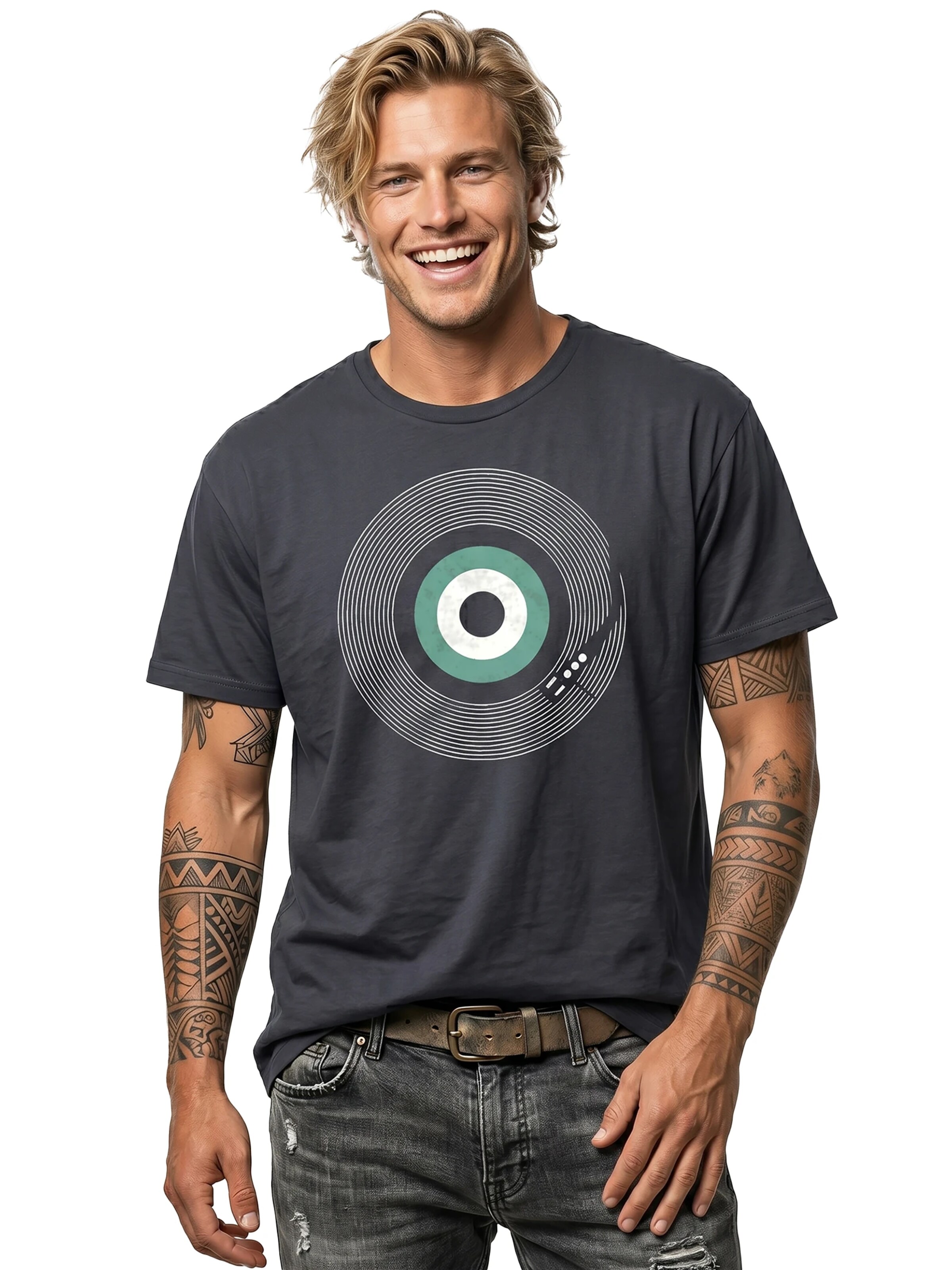 MAKAYA Shirt 'Final Track' in Grey