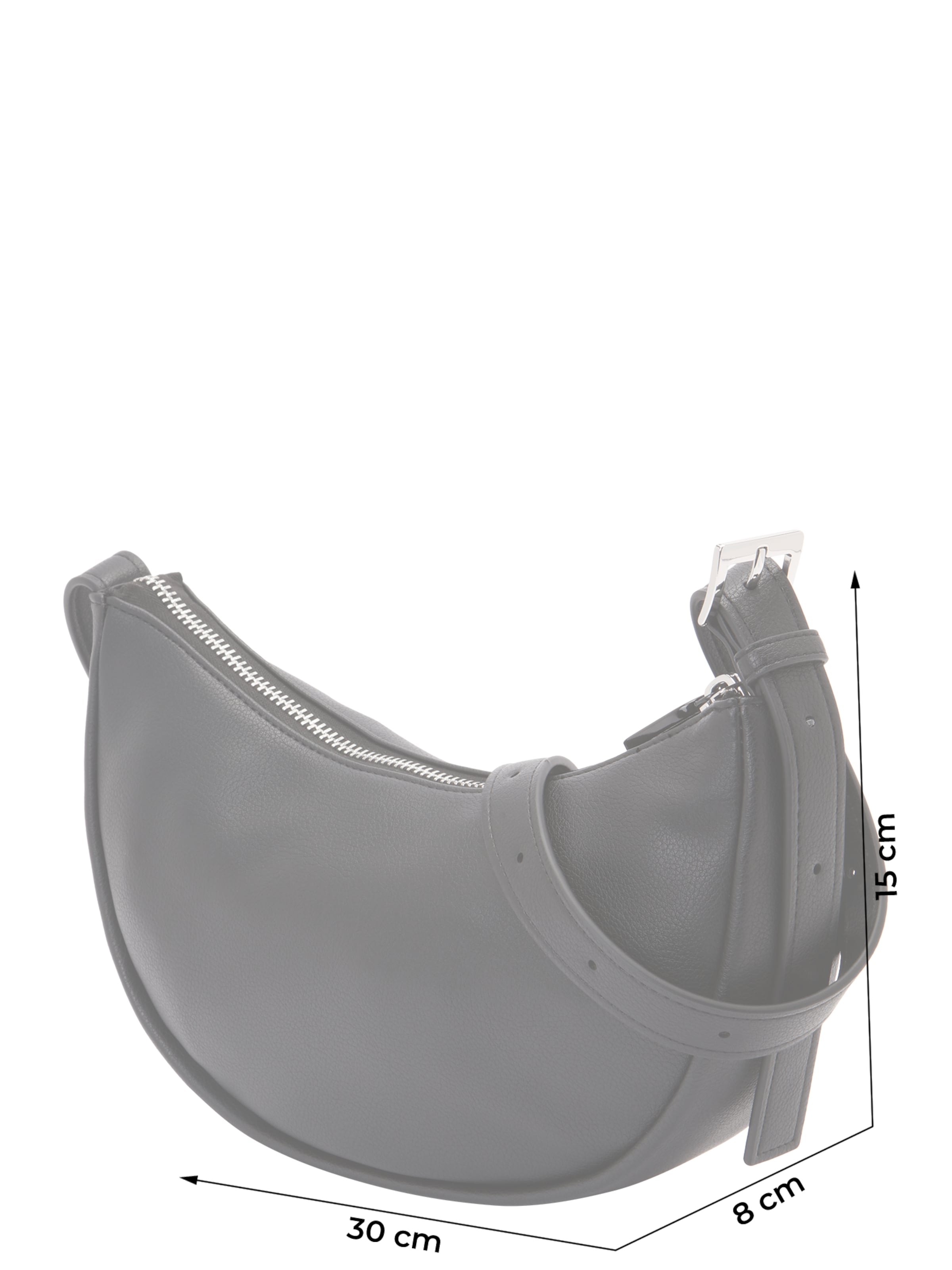 KARL LAGERFELD JEANS Skuldertaske i sort