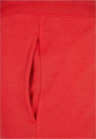 Urban Classics Tapered Broek in Rood