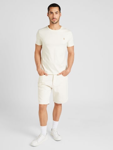 Polo Ralph Lauren Regular Fit T-Shirt in Beige