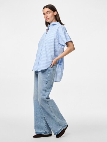 Chemisier 'PCAida' PIECES en bleu
