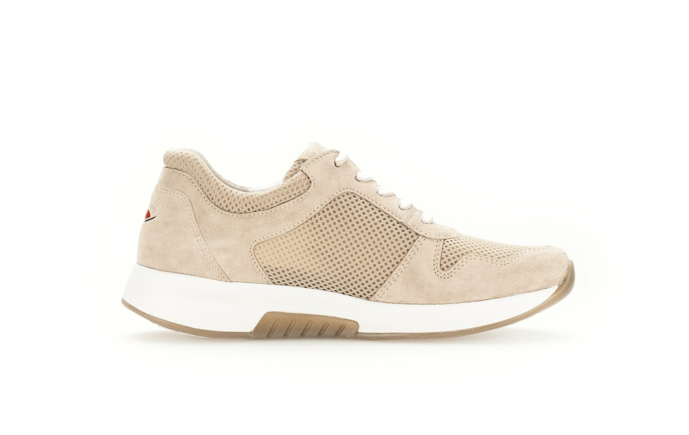 GABOR Sportieve veterschoen in Beige