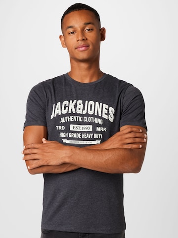 JACK & JONES Shirt in Grey: front