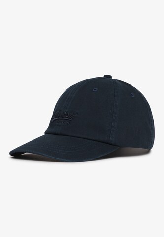 Superdry Cap in Blau: Vorderseite
