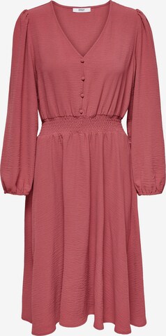 Robe-chemise 'Mette' ONLY en rose : devant