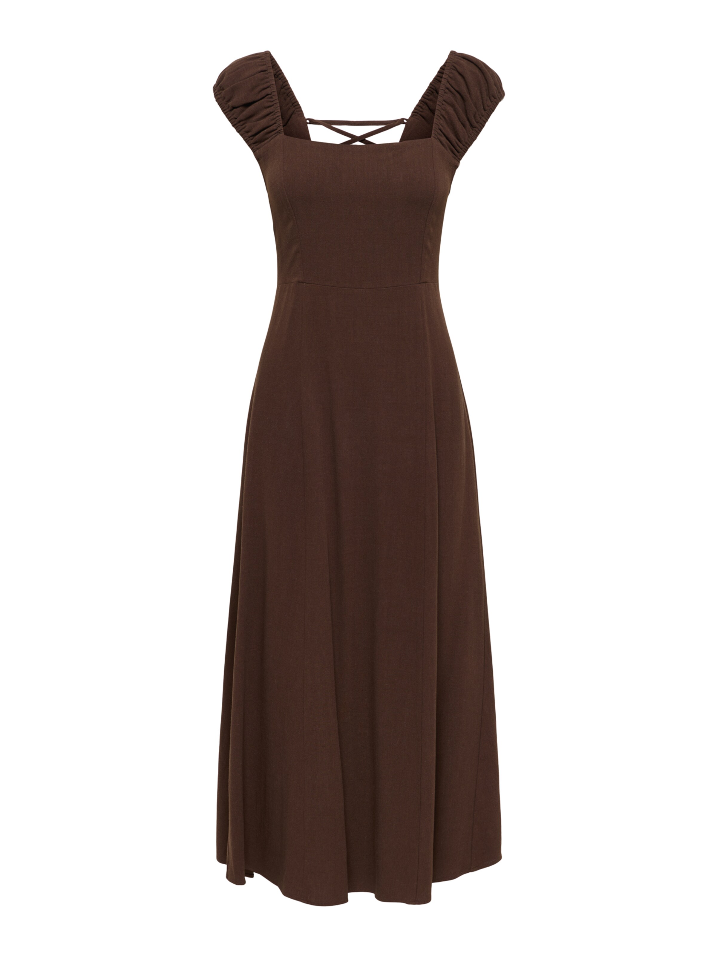 ONLY - Vestido 'ONLMIRELDA' en marrón: frente