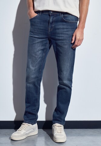 Street One MEN Regular Jeans in Blau: Vorderseite