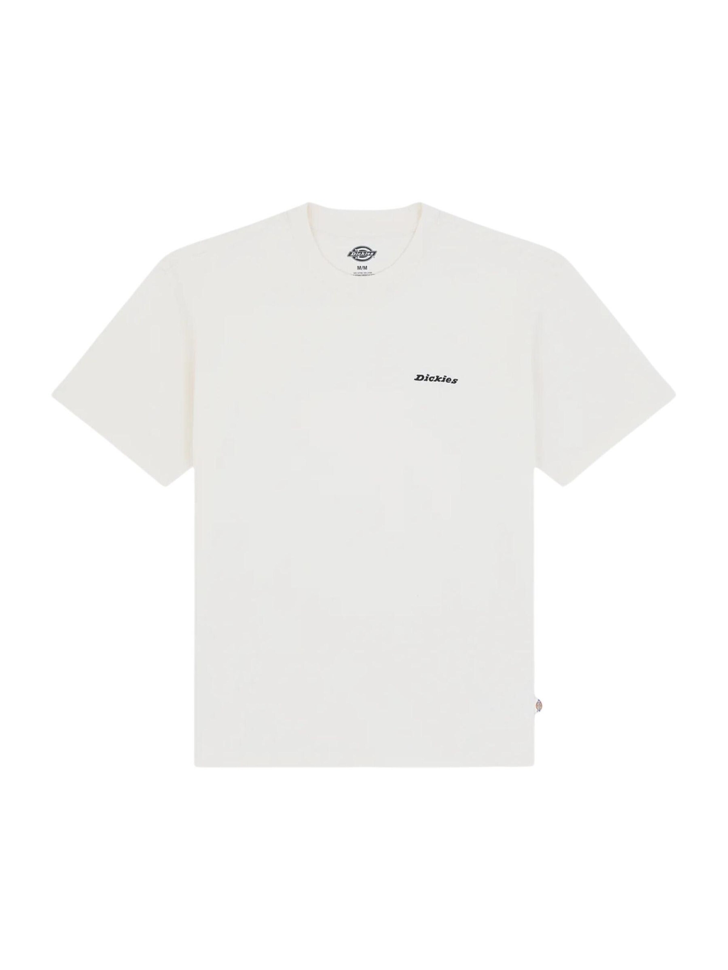 DICKIES T-shirt 'DICKIES LORETTO SS' i vit: framsida