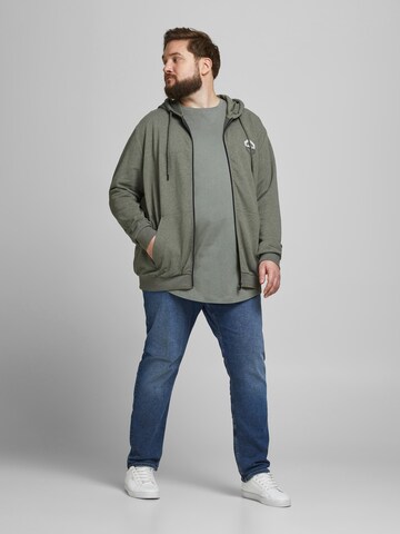 pelēks Jack & Jones Plus T-Krekls 'NOA'