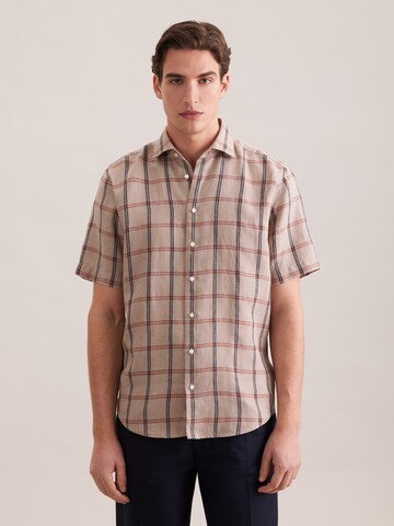 Coupe regular Chemise SEIDENSTICKER en beige