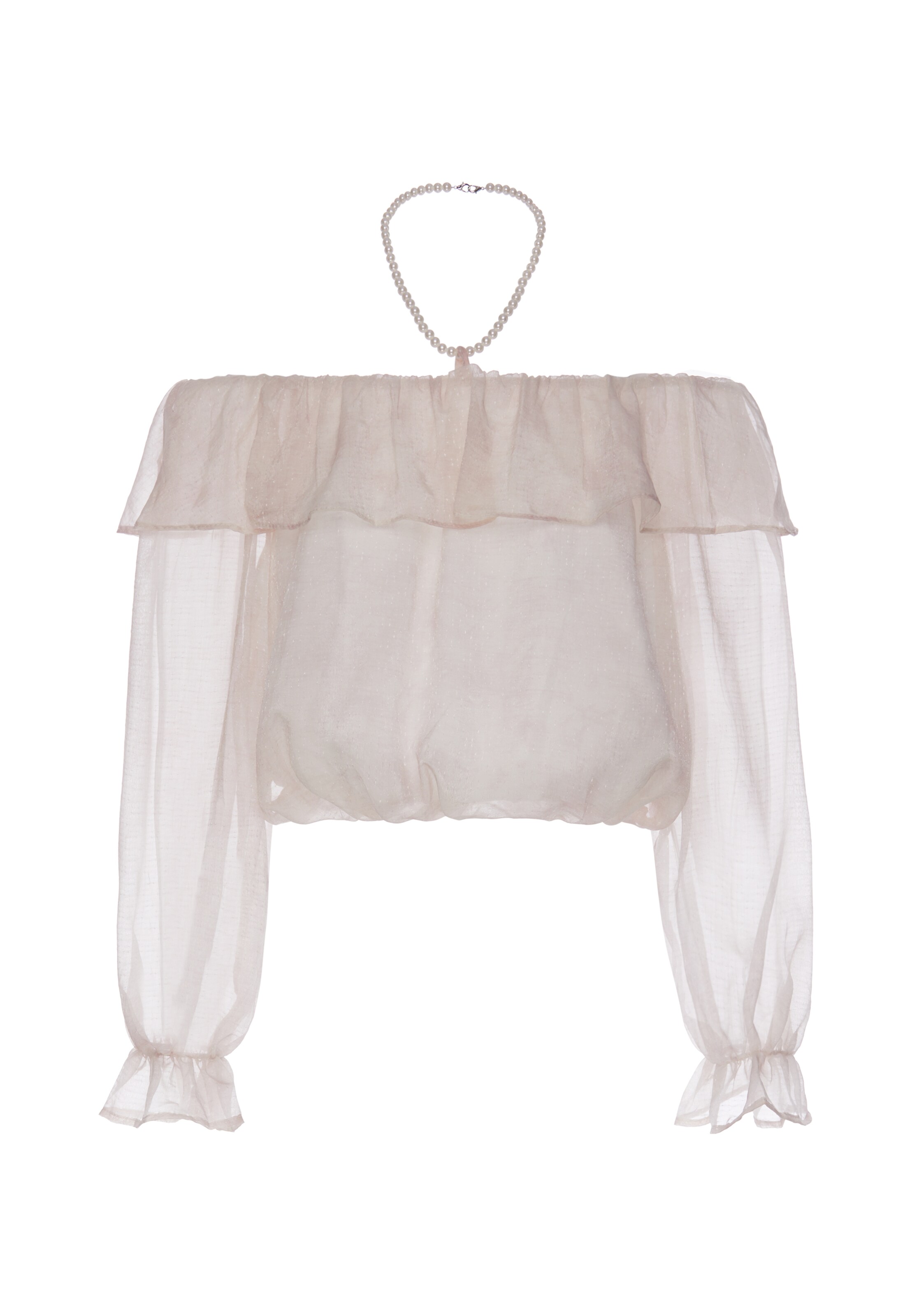 usha BLACK LABEL Blouse in Roze: voorkant