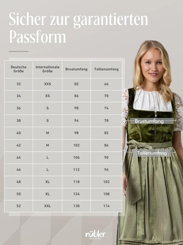 Trachtenhof Nübler Dirndl 'Kamila' in Green