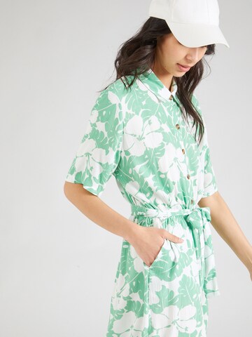 ROXY - Vestido camisero 'REAL YESTERDAY' en verde