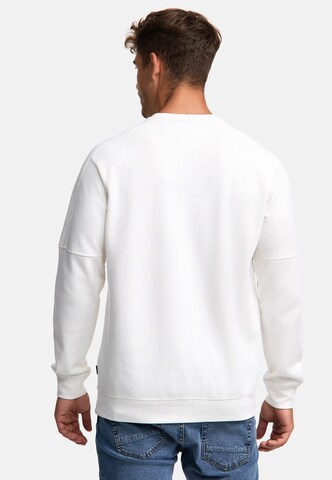 INDICODE JEANS Sweatshirt 'INCliver' in Wit