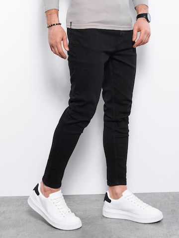Ombre Slimfit Jeans 'P1058' in Zwart