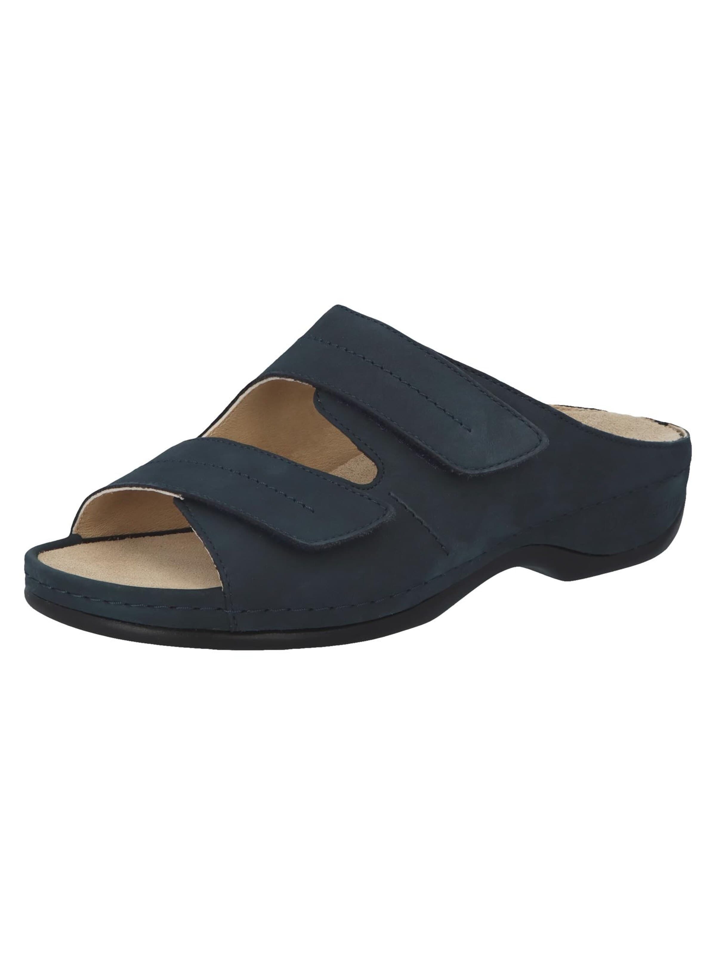 BERKEMANN Mules 'Daria' in Blue: front