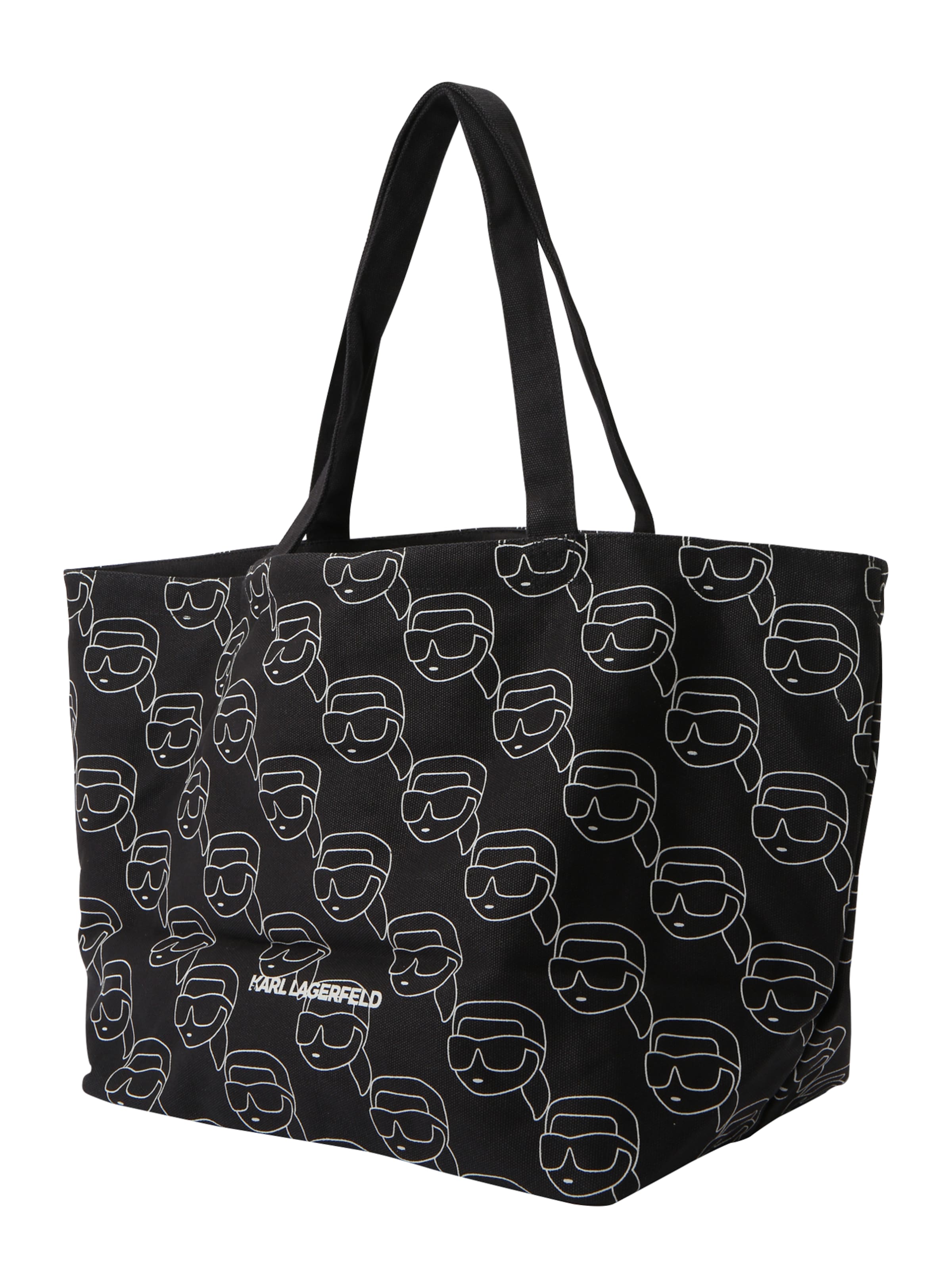 Karl Lagerfeld Μεγάλη τσάντα 'IKON' σε μαύρο