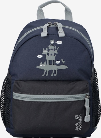 JACK WOLFSKIN Rugzak 'Little Scout' in Blauw: voorkant