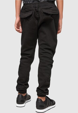 Urban Classics Tapered Broek in Zwart