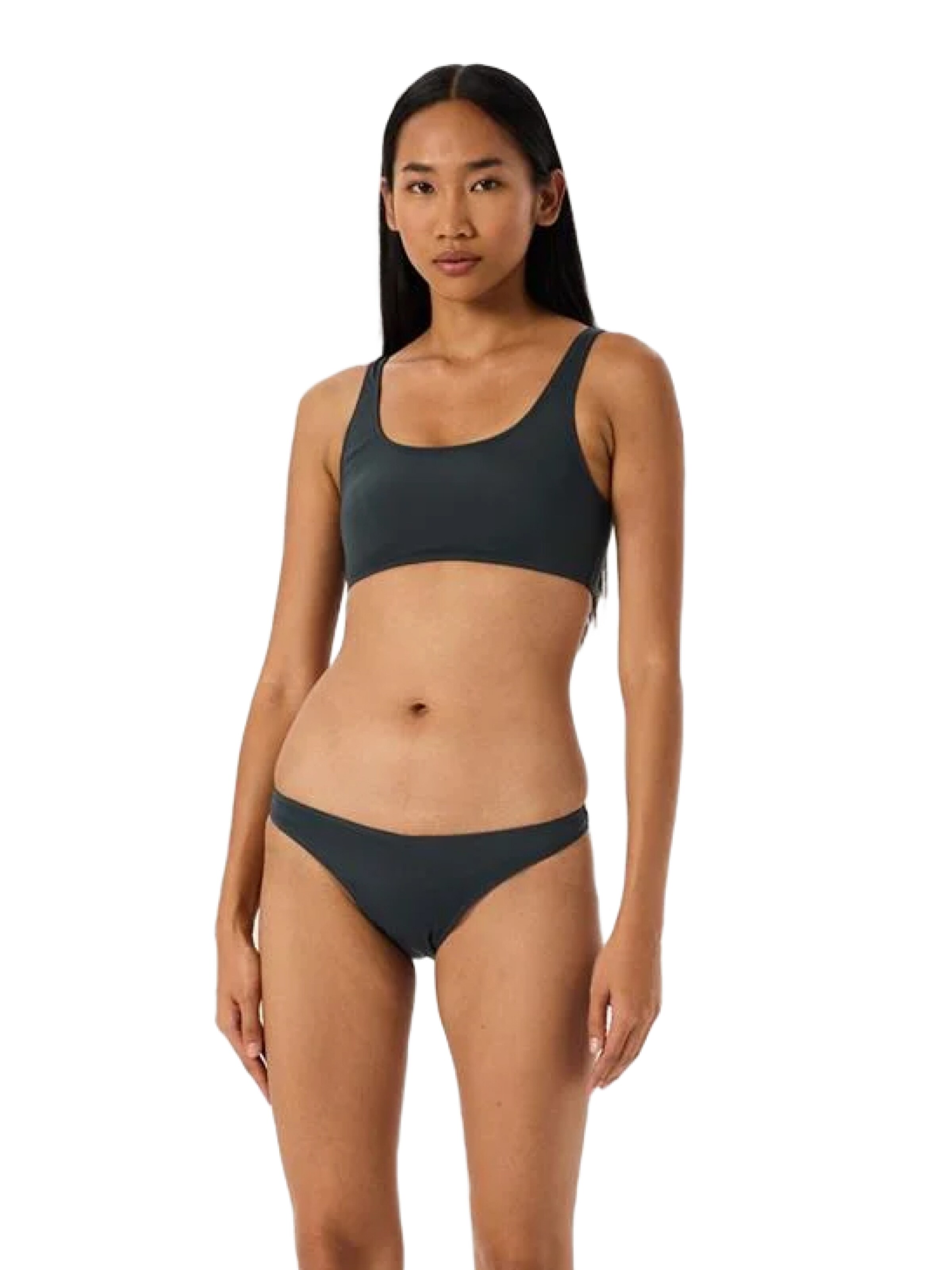 Rivus Bustier Bikini in Grijs