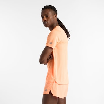 new balance Performance shirt in Orange