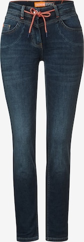 Slimfit Jeans 'Tracey' di CECIL in blu: frontale