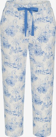 TRIUMPH Pyjamahose ' Red Label Mix & Match ' in Blau: Vorderseite