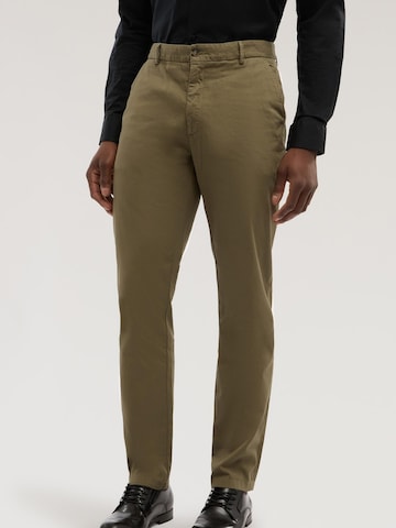 Trussardi Regular Trousers in Green: front