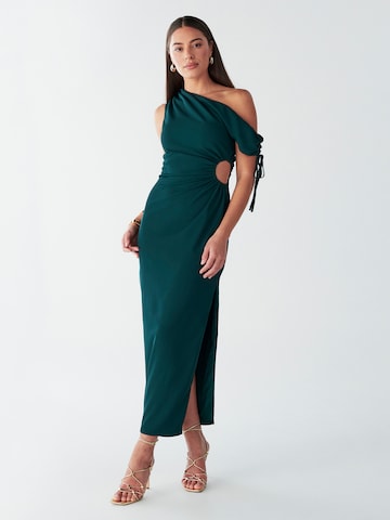 BWLDR - Vestido em verde