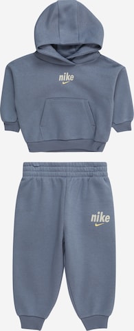 Nike Sportswear Sweatsuit in Blue: front