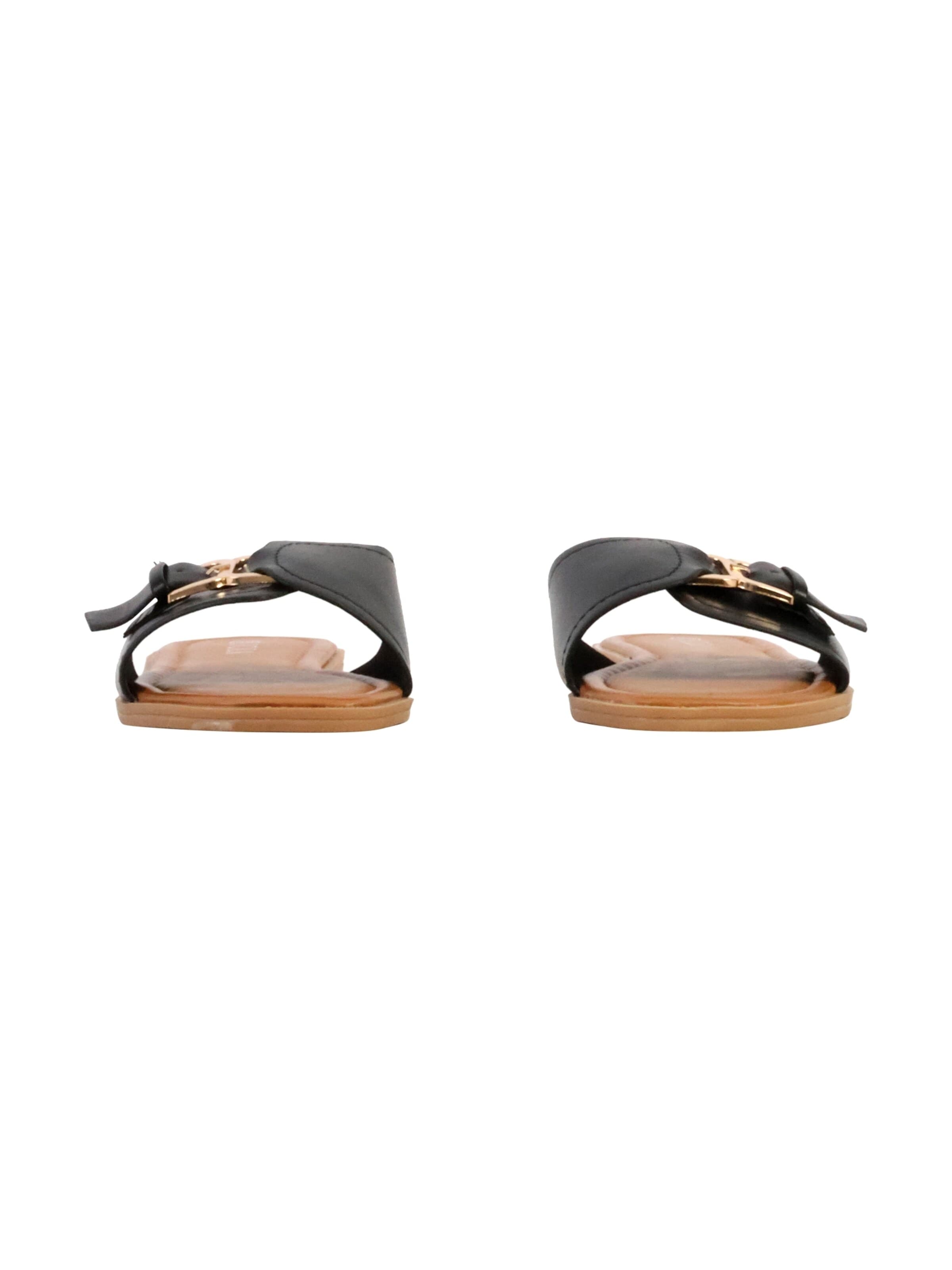 Joia - Sandalias 'Flache Sandalen zum Hineinschlüpfen' en negro