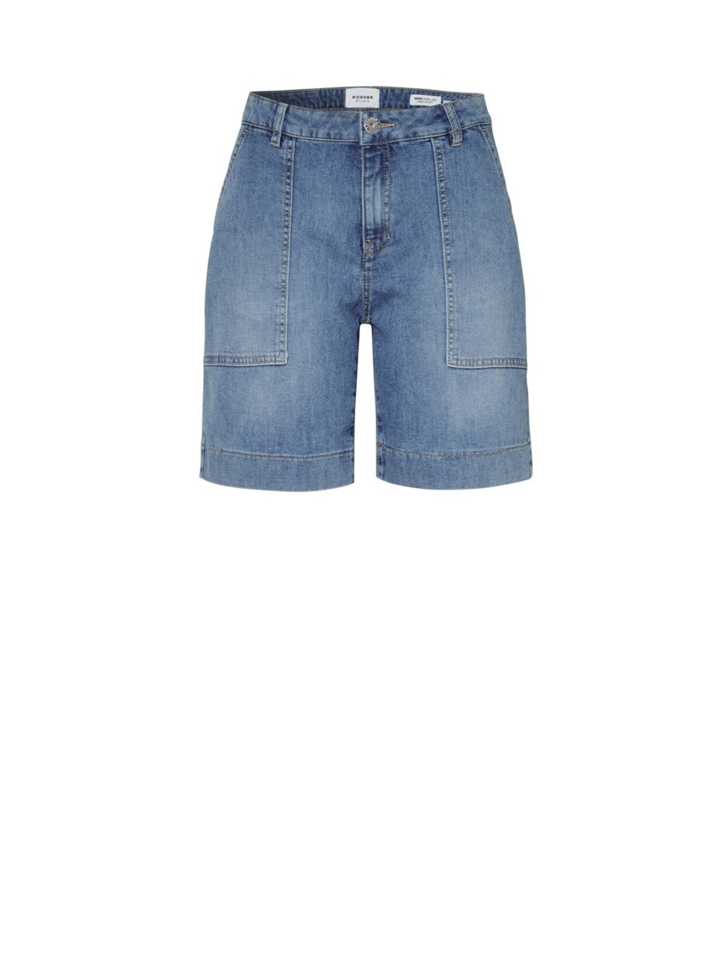 Rosner Loosefit Jeans in Blau: Vorderseite