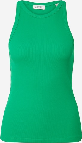 ESPRIT - Top en verde: frente