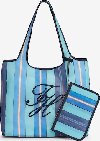 Sac de plage TOMMY HILFIGER en bleu : devant