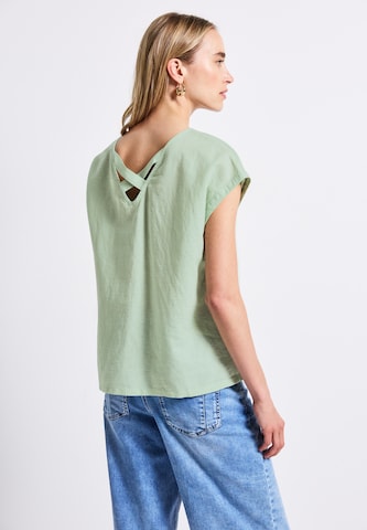 STREET ONE Bluse in Grün
