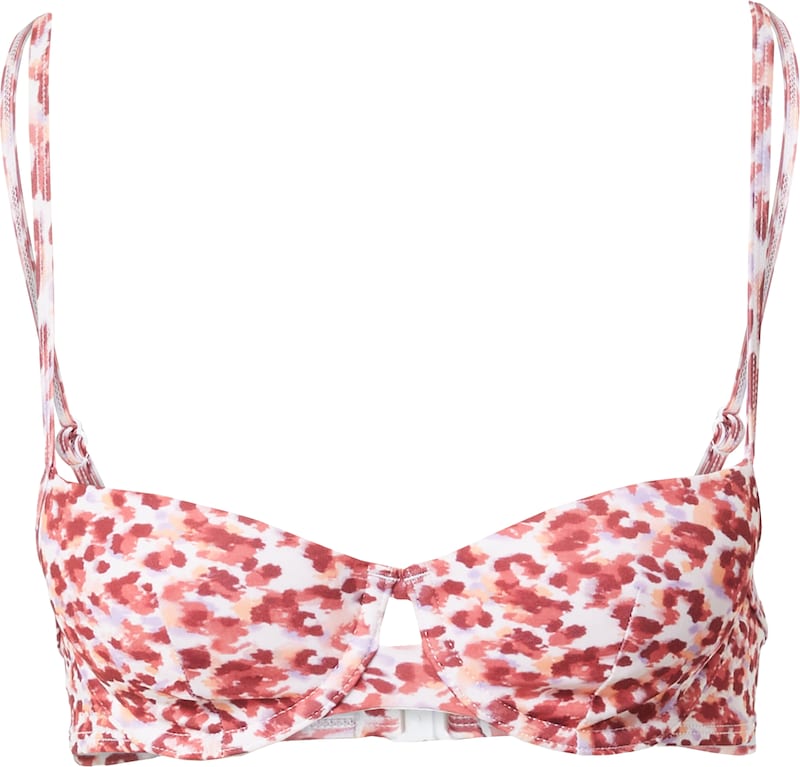Hunkemöller Bikinitop 'Tobago' in Pastellpink Weiß Hunkemöller Bikinitop 'Tobago' in Pastellpink Weiß