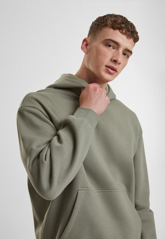 Felpa 'Fluffy' di Urban Classics in verde