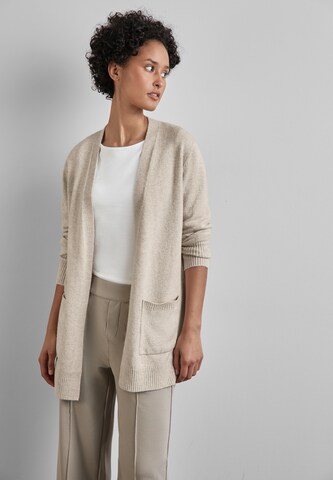 STREET ONE Strickjacke in Beige: Vorderseite