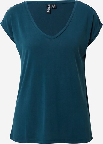 PIECES T-Shirt 'KAMALA' in Blau: predná strana