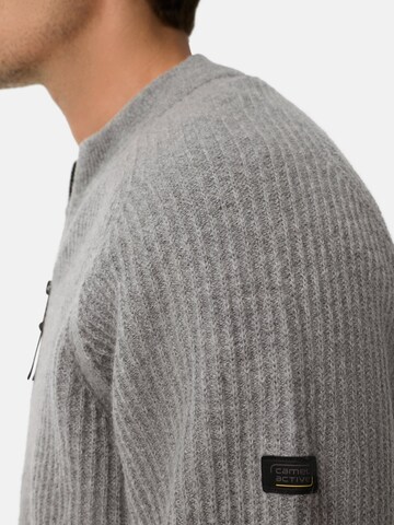 CAMEL ACTIVE Knit Cardigan in Grey