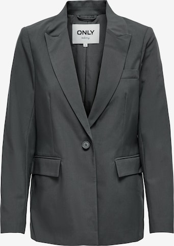 ONLY - Blazer 'Mathilde' em cinzento: frente