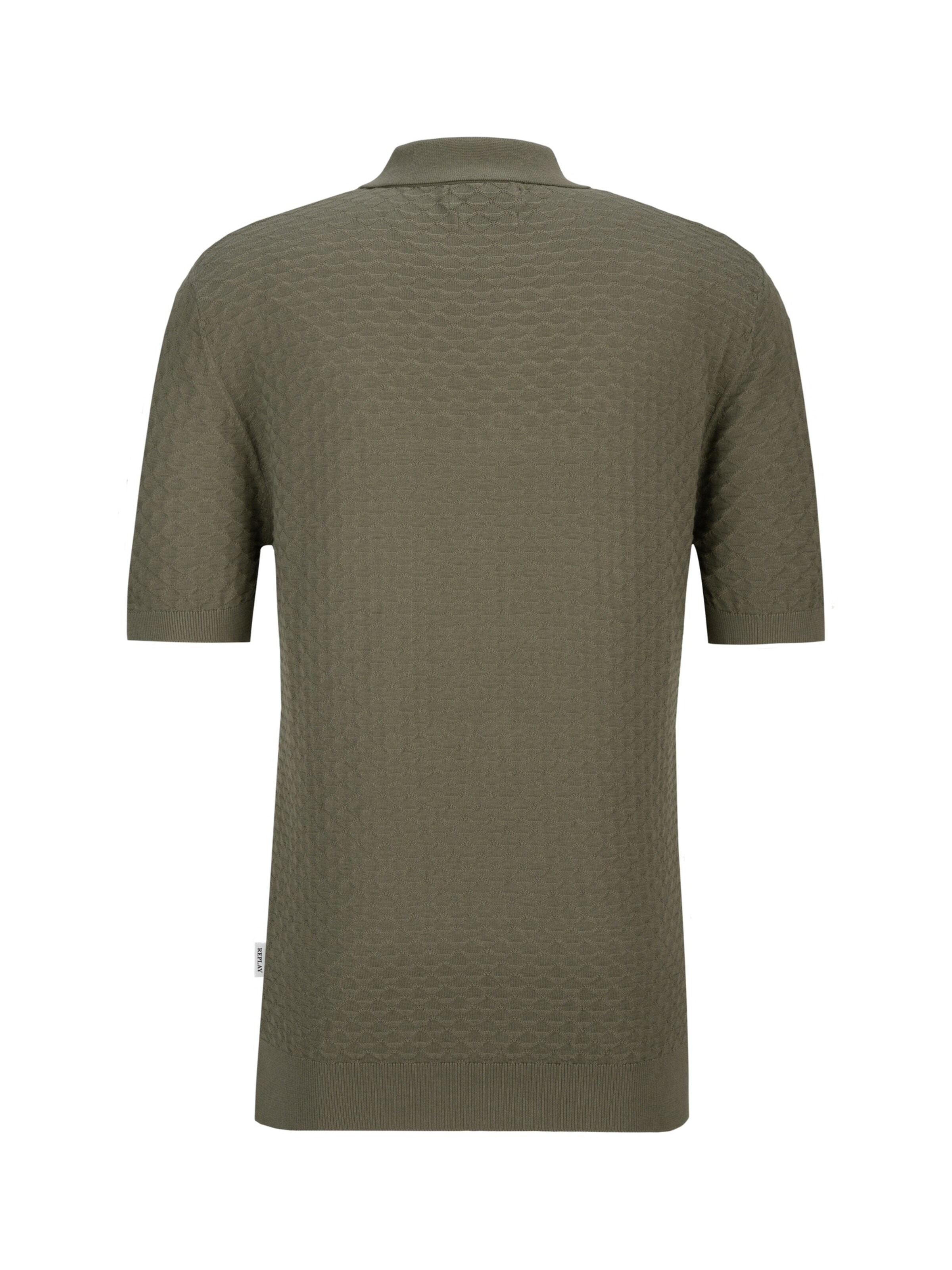 REPLAY Poloshirt 'Lasso' in Grün