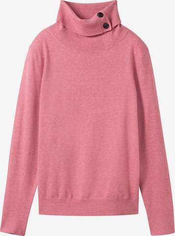 TOM TAILOR Trui in Roze: voorkant