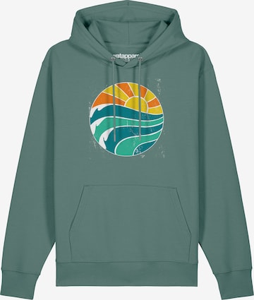 Sweat-shirt ' Summer Sun ' Watapparel en vert : devant