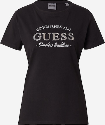 GUESS - Camisa funcionais 'NINA' em preto: frente