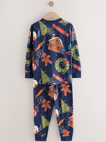 Pijamale 'Family Xmas' de la Next pe albastru