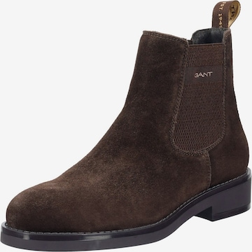 Chelsea Boots 'Prepdale' GANT en marron : devant