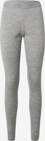 Pantaloncini intimi sportivi 'Tietti' di Rukka in grigio: frontale