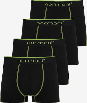 Boxers normani en noir : devant