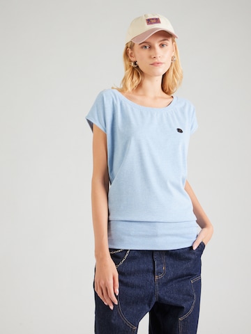 naketano T-shirt 'Wolle' i blå: framsida
